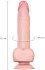Реалистичный гнущийся фаллоимитатор на присоске My Babe My Dear телесный 17 см фото 7