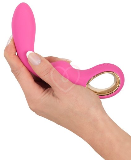 Вибратор с плавным изгибом мини-версия Dual Vibrator Petit фото 3