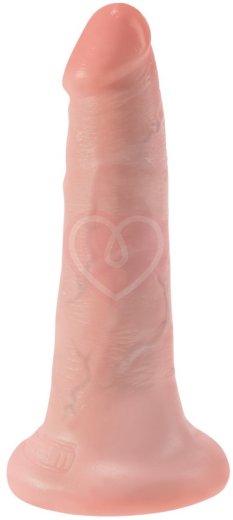 Фаллоимитатор на присоске King Cock 13 см телесный фото 4