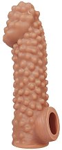 Насадка с бугорками и отверстием для мошонки Kokos Cock Sleeve CS004-L