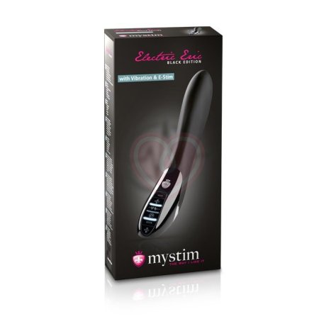 Вибратор с электростимуляцией Mystim Electric Eric Black Edition фото 6
