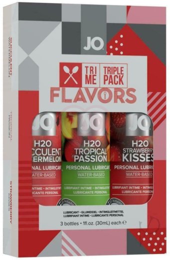 Набор съедобных лубрикантов System JO Tri Me Triple Pack Flavors фото 2