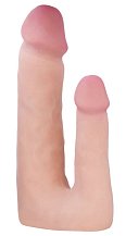 Насадка-фаллоимитатор для двойного проникновения ToyFa SoftSkin