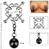 Узорчатые металлические зажимы для сосков Nipple Grips фото 3