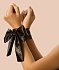 Сатиновая повязка YESforLOV Black Satin Blindfold фото 3