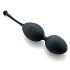 Вагинальные шарики '50 оттенков серого' Delicious Pleasure Silicone Ben Wa Balls чёрные фото 3
