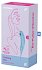 Двухсторонний вакуумный вибростимулятор Satisfyer Twirling Pro голубой фото 5