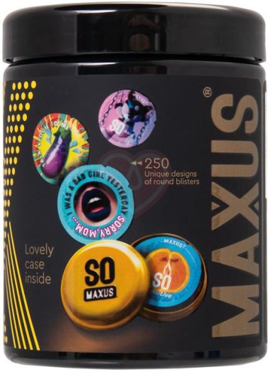 Набор точечно-ребристых презервативов Maxus Special X-Edition 12 шт с кейсом фото 4