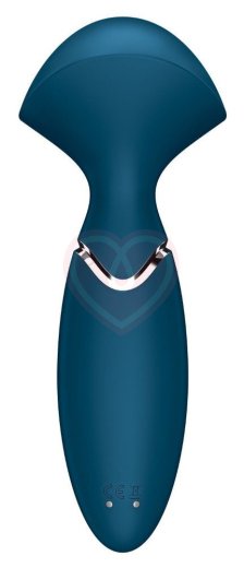 Мини-вибромассажер Satisfyer Mini Wand-er синий фото 3