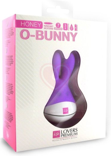 Мини-вибратор зайка O-Bunny фиолетовый фото 5