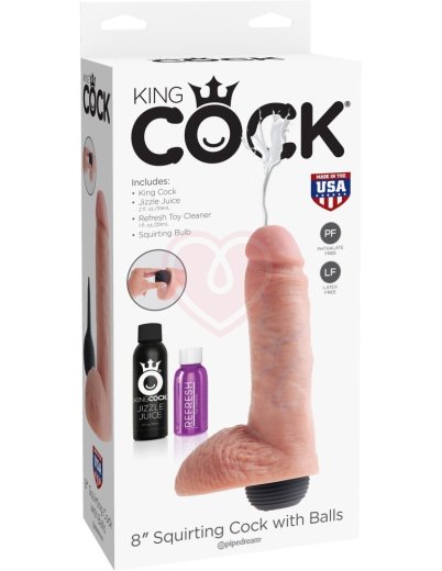 Фаллоимитатор с эффектом семяизвержения Squirting Cock 15 см фото 6