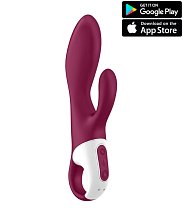 Вибратор-кролик Satisfyer Heated Affair с функцией нагрева и приложением