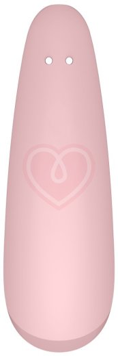 Вакуумный стимулятор с приложением Satisfyer Curvy 2+ розовый фото 3