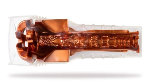 Мастурбатор с имитацией минета Fleshlight Turbo Ignition рыжий фото 2