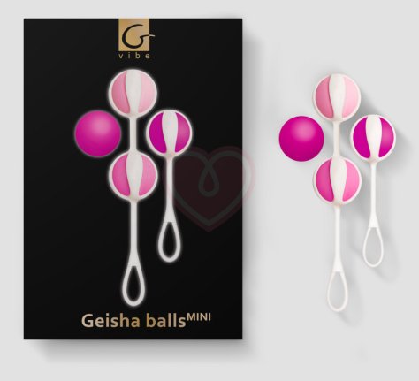 Набор из 4 маленьких вагинальных шариков Gvibe Geisha Balls Mini фото 2