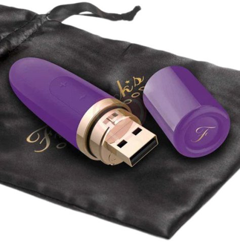 Вибратор в виде помады Fredericks Lipstick Vibe фиолетовый фото 1