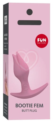 Анальная пробка Fun Factory Bootie Fem розовая фото 4