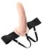 Реалистичный фаллопротез Pipedream Hollow Strap-on 20 см телесный фото 1