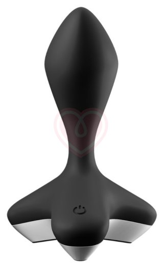 Анальная вибропробка Satisfyer Game Changer с приложением чёрная фото 1