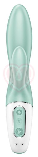 Расширяющийся вибратор Satisfyer Air Pump Bunny 5 с приложением фото 3