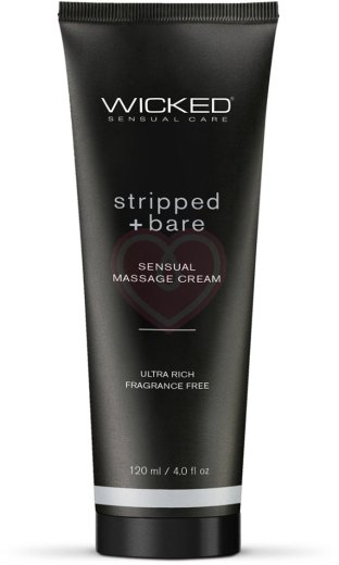 Уходовый массажный крем Wicked Stripped Bare 120 мл фото 1