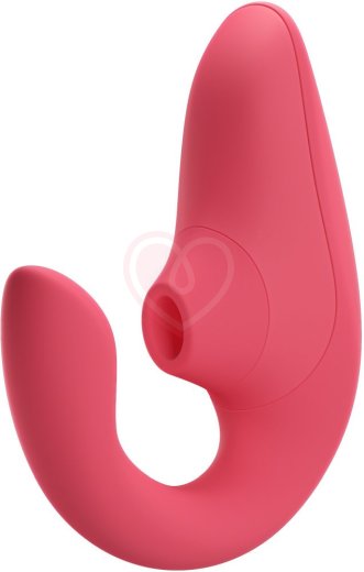 Вибратор для зоны G c бесконтактной стимуляцией клитора Womanizer Blend розовый фото 2
