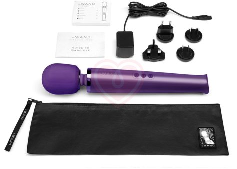 Мощный массажёр Le Wand Rechargeable фиолетовый фото 4