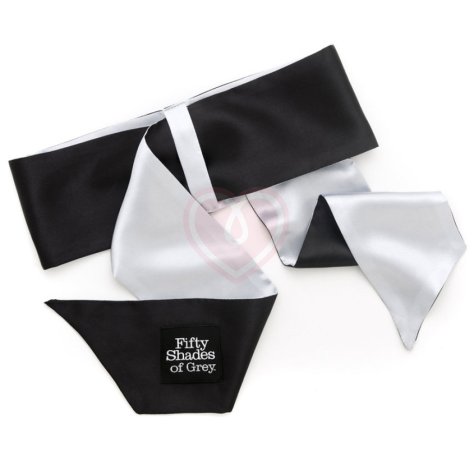Галстук-фиксация '50 оттенков серого' Soft Limits Deluxe Wrist Tie фото 1