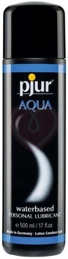 Увлажняющий лубрикант на водной основе Pjur Aqua 500 мл фото 1