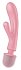 Двухсторонний вибратор-массажер Satisfyer Triple Lover розовый фото 1