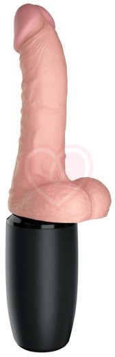 Компактная секс-машина King Cock Plus 17 см фото 1