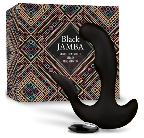 Универсальный стимулятор с нагревом Black Jamba Anal Vibrator фото 3