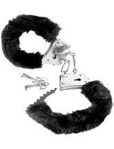 Наручники с мехом Pipedream Beginners Cuffs чёрные