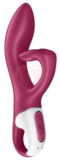 Вибратор Satisfyer Embrace Me с тройным клиторальным стимулятором бордовый фото 1