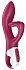 Вибратор Satisfyer Embrace Me с тройным клиторальным стимулятором бордовый фото 1