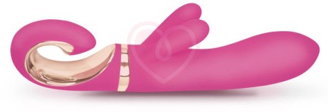 Вибратор Gvibe Grabbit Mini с клиторальным стимулятором фото 4