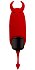 Мощная вибропулька Маленький Демон Mini Vibrator Devol красный фото 1