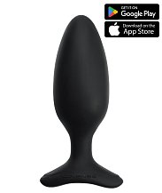 Анальная пробка Lovense Hush 2 M с приложением