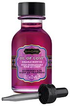 Согревающий гель KamaSutra Oil of Love Raspberry Kiss Малина 22 мл