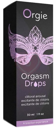 Возбуждающее масло для клитора Orgie Orgasm Drops 30 мл фото 2