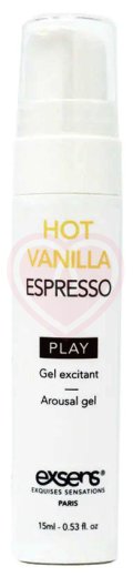 Охлаждающий гель Exsens Hot Vanilla Espresso эспрессо и ваниль 15 мл фото 1