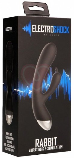Вибратор с электростимуляцией Shots Rabbit Vibrator фото 3