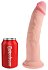 Фаллоимитатор на присоске King Cock Triple Density 23 см телесный фото 3