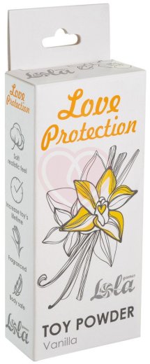 Пудра для игрушек ароматизированная Love Protection Ваниль 15 г фото 2