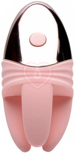 Маленький клиторальный стимулятор Vibrassage Caress Inmi розовый фото 1