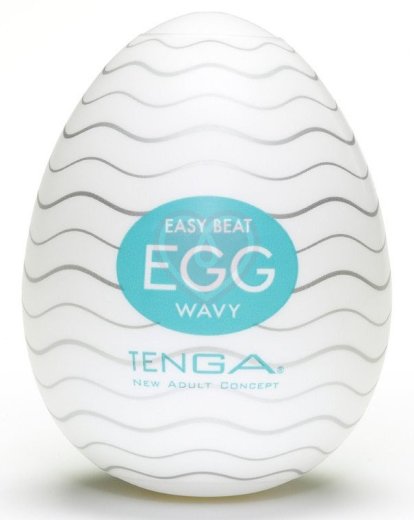 Мастурбатор яйцо Tenga Egg Wavy фото 1