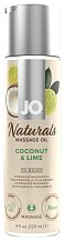 Ароматное массажное масло System Jo Naturals Coconut & Lime кокос и лайм 120 мл