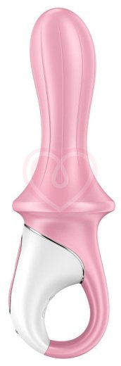 Анальный расширяемый вибратор Satisfyer Air Pump Booty 5 с приложением розовый фото 2