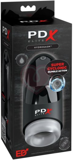 Автоматический мастурбатор с функцией ротации Pdx Elite Hydrogasm фото 3