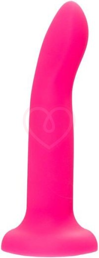 Фаллоимитатор светящийся в темноте Beyond by Toyfa Bucky Glow 14 см розовый фото 1